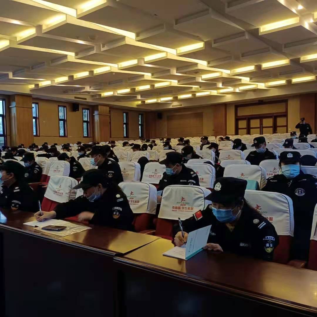 江津保安公司圆满完成2021年 第一期新入职保安培训任务
